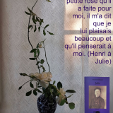 JULIE rose blanche Citation ©EditionsCoryphene